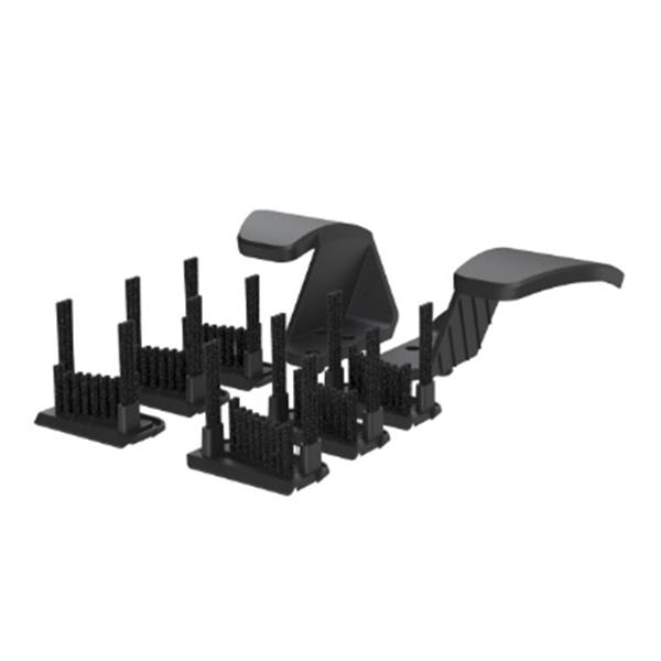 Brosse à roue en forme de U