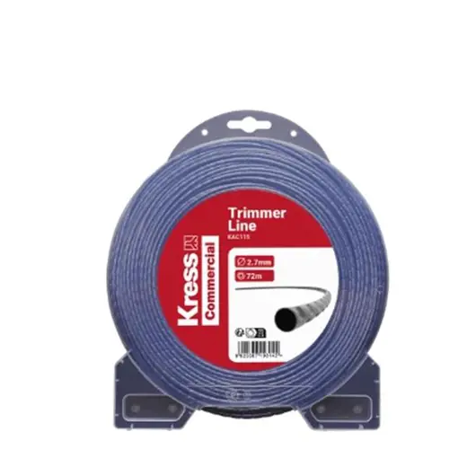 Accessoires coupe-bordures Fil de coupe 72 m - 2,7 mm de diamètre