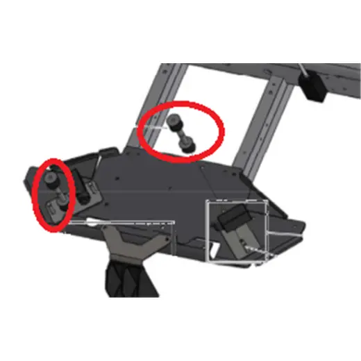 Pièces détachées Belrobotics Kit silentblocs avant (dur) PM avec CAPT SOUL 2p